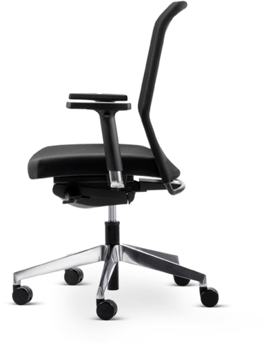 Wiesner-Hager Офисное кресло на 5 спиц с подлокотниками на колесиках Paro_2 sun-id-1349545 - Вид №2