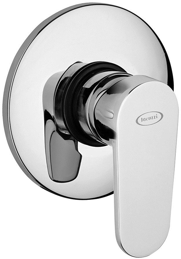 0LB00410JA00 Alba смеситель для душа на 1 выход встраиваемый, хром Jacuzzi