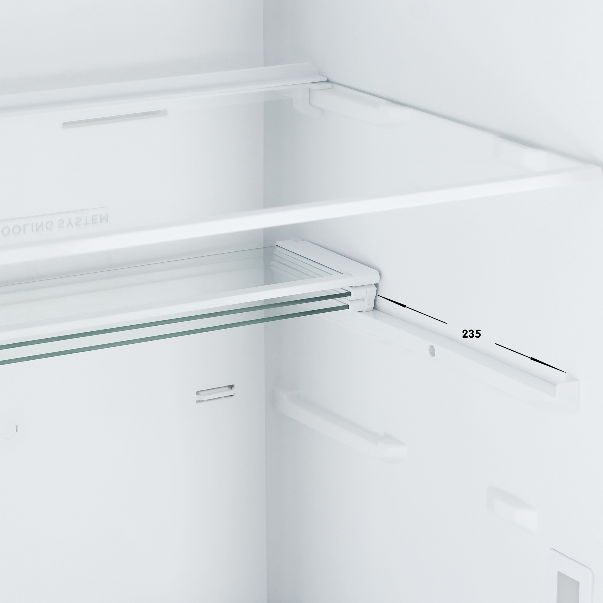 9261639 Холодильник с морозильником   DEXP B4-40AMA белый STDN-0054687 - Вид №11