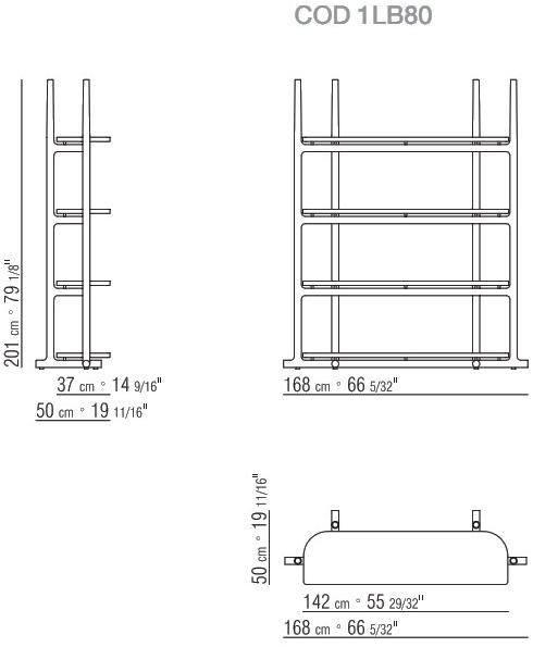 Flexform Библиотека Icaro sun-id-1440161 - Вид №1