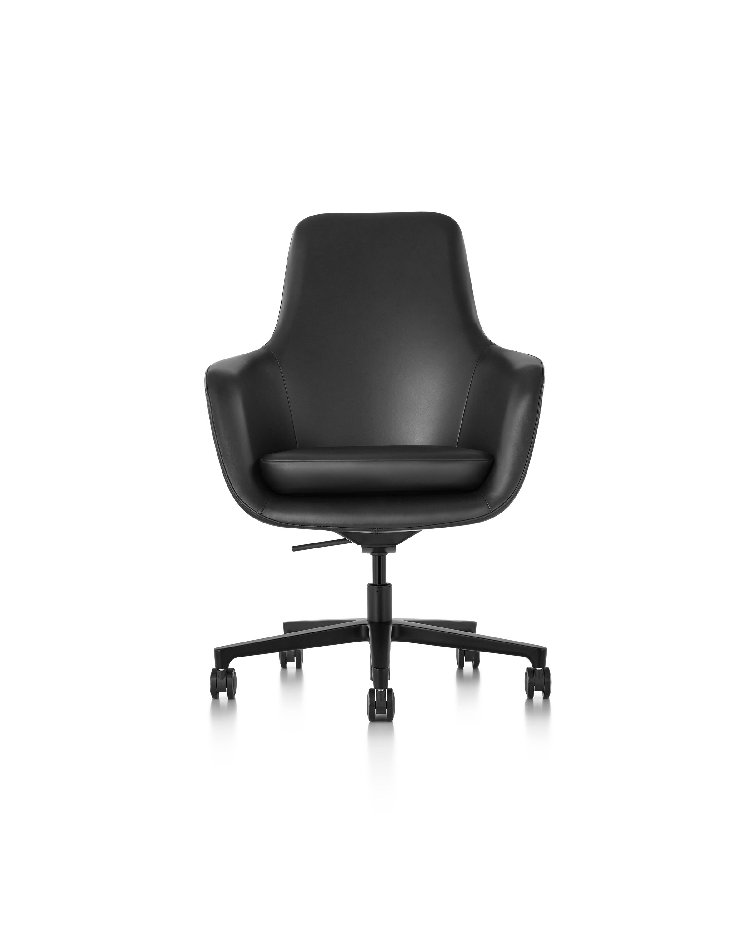 Ткань поворотный операционный офисный стул с колесами Herman Miller Saiba ARCH-00053276 - Вид №30