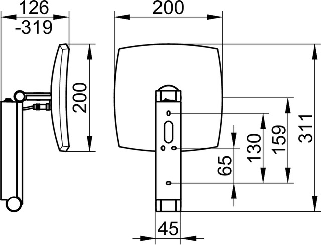 17613079004 Косметическое зеркало KEUCO Kosmetikspiegel - Вид №2