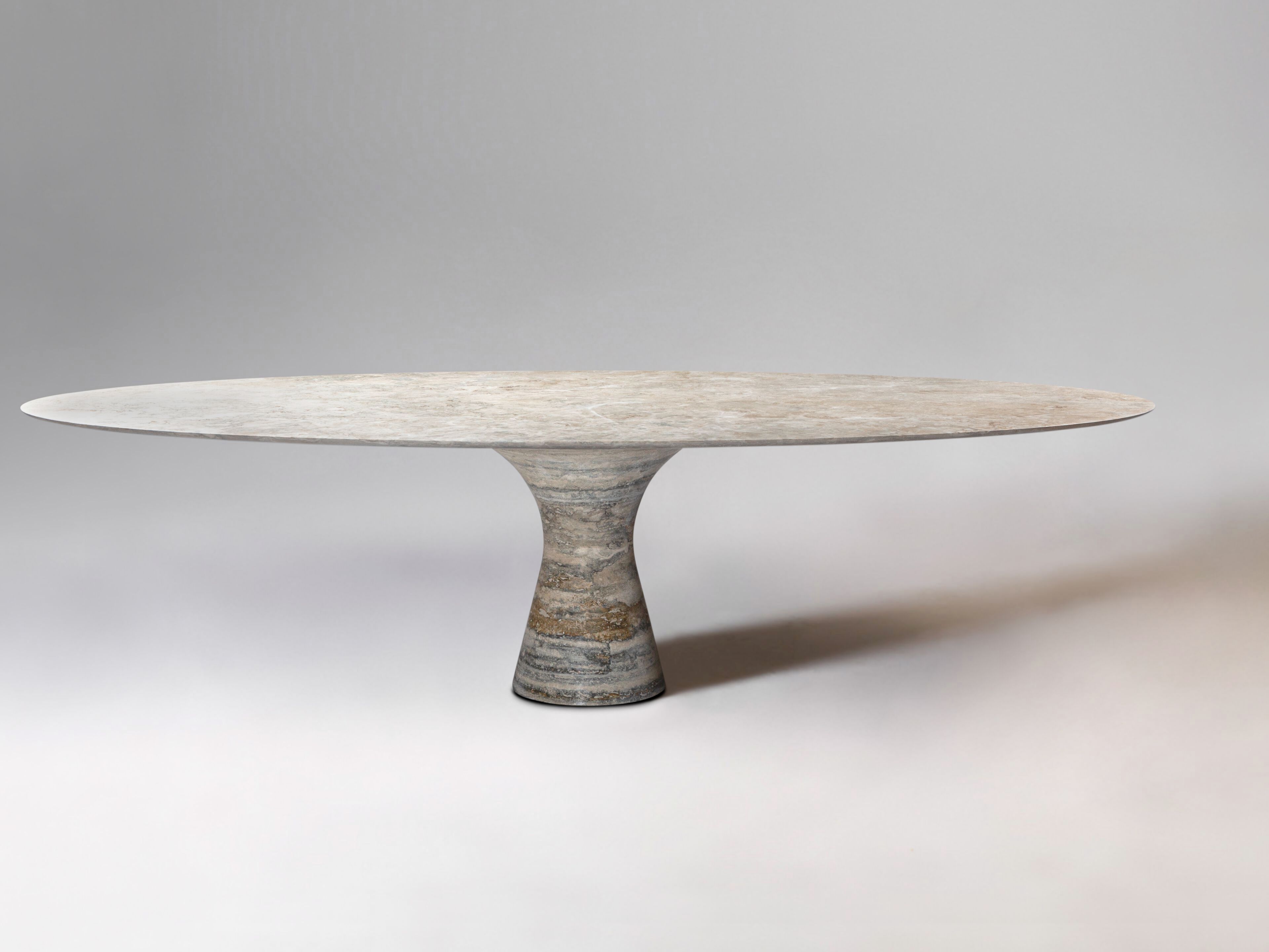 Круглый обеденный стол из натурального камня Alinea Design Objects Angelo M ARCH-00149594 - Вид №17