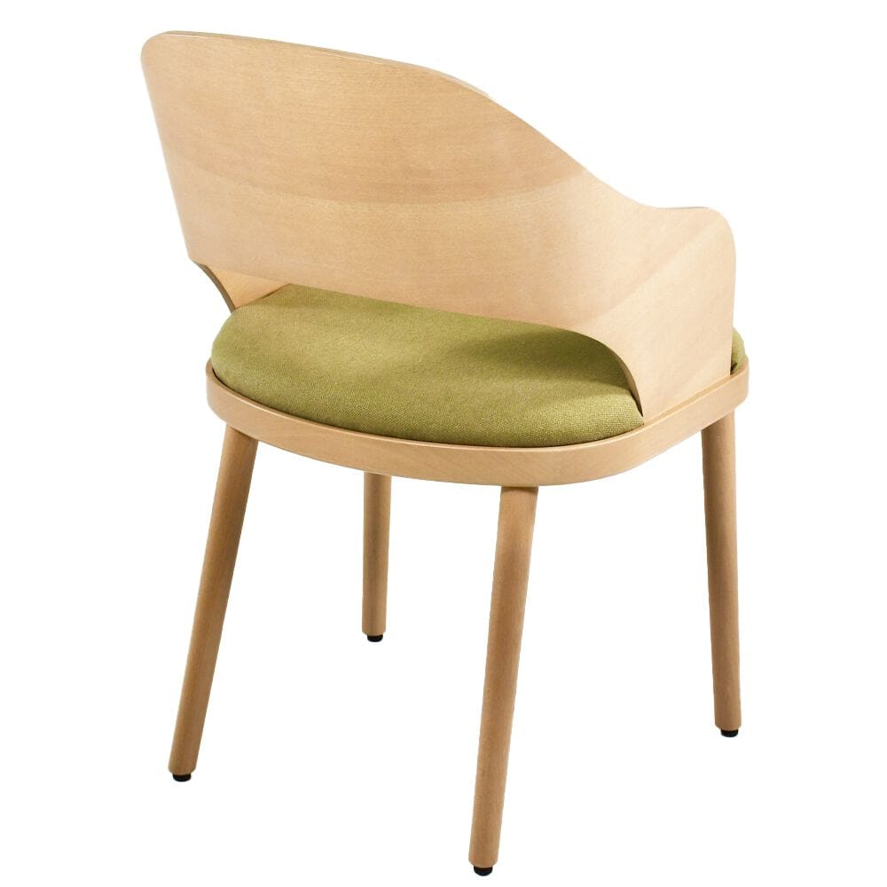 Деревянный стул с подлокотниками Vela Arredamenti Sau Wood ARCH-00076513 - Вид №2