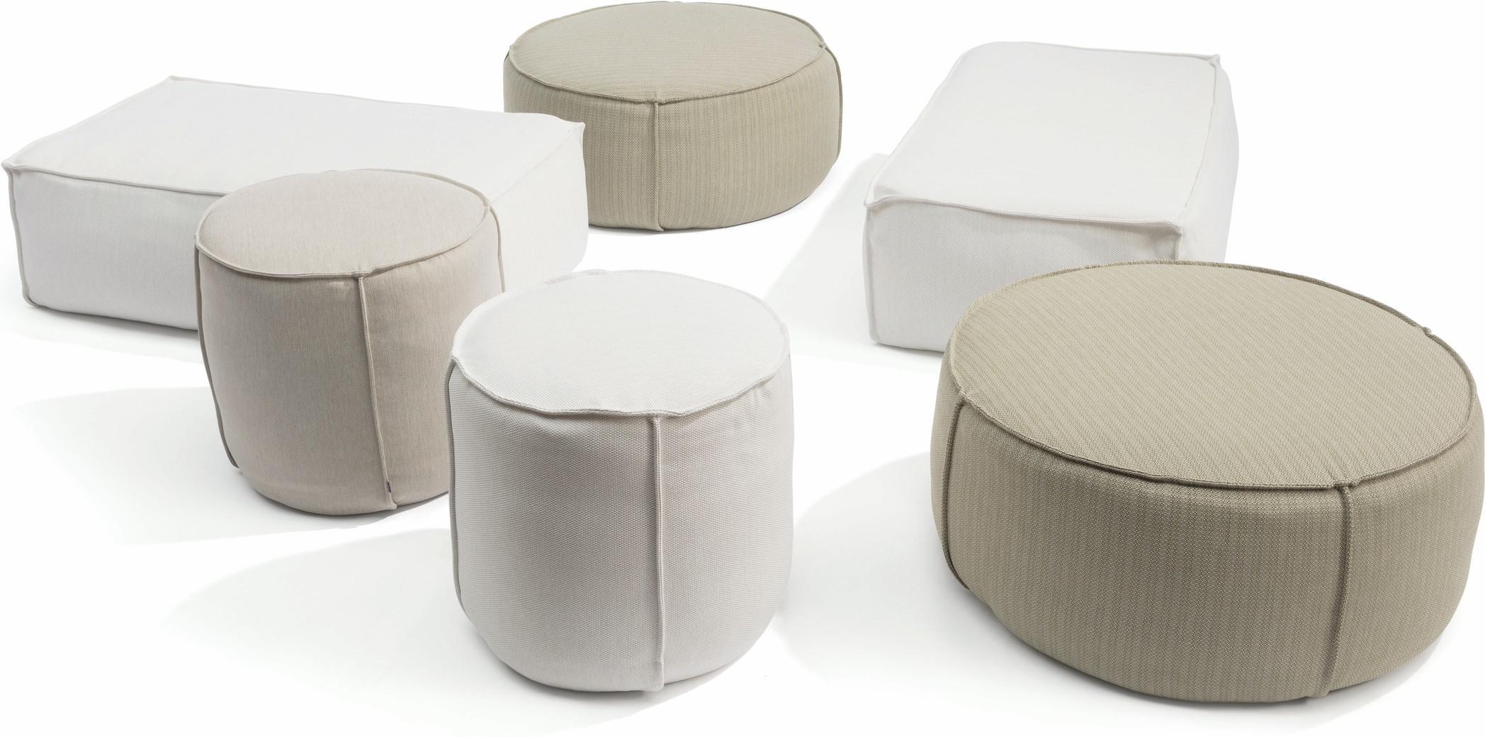 MNST1312 Тач пуф лотос ваниль 52 Manutti Poufs  - Вид №1