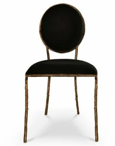 KOKET Стул Medallion с обивкой из бархата Enchanted