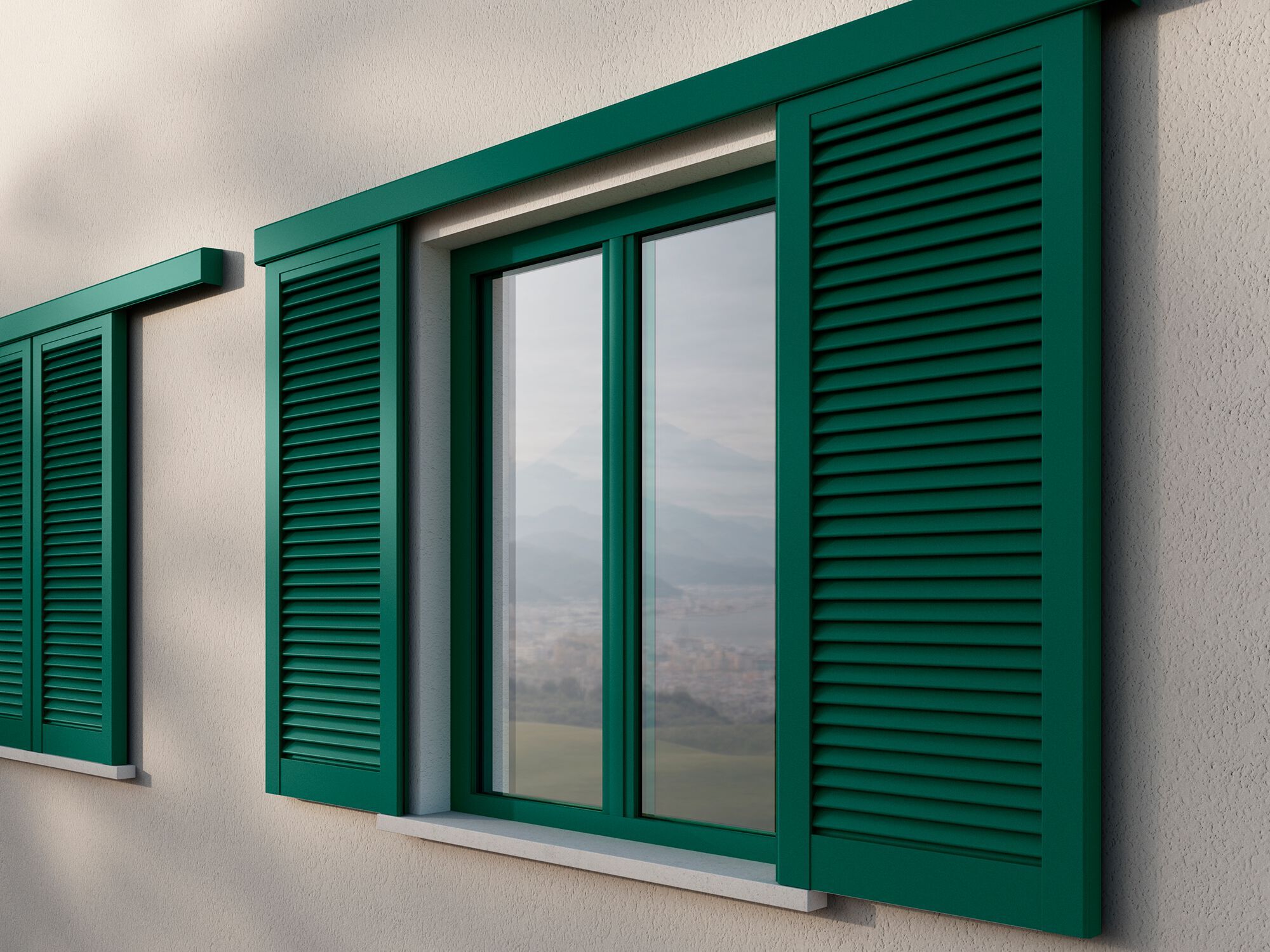 Алюминиевые раздвижные жалюзи Tecnoplast EVO ARCH-00071065 - Вид №1