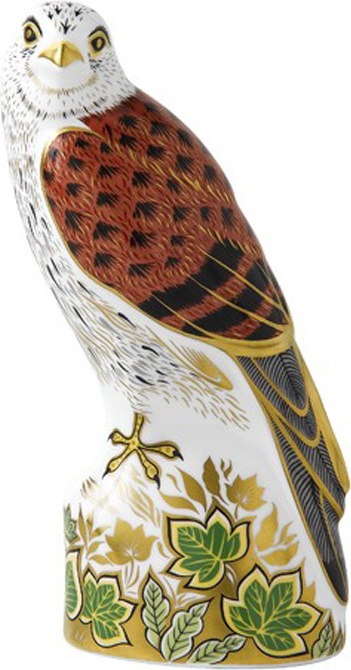 10535636 Royal Crown Derby Пресс-папье Royal Crown Derby "Пустельга" 18см Фарфор костяной 