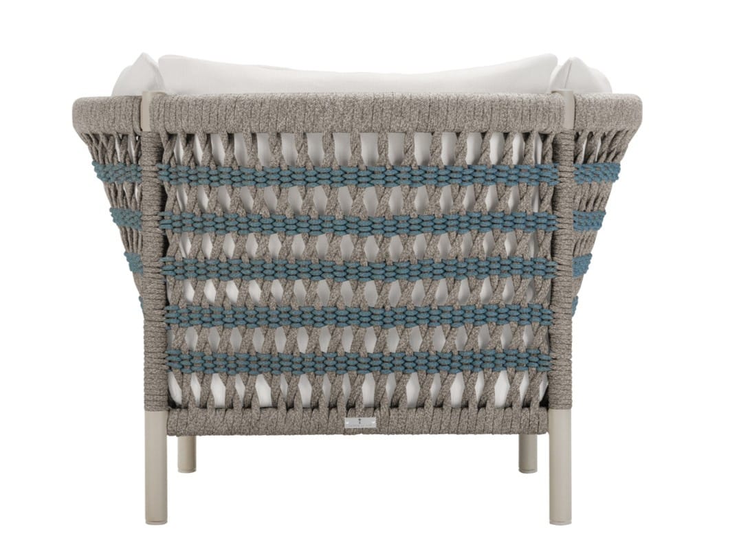 Кресло из морской веревки с подлокотниками JANUS et Cie Anatra ARCH-00073736 - Вид №3