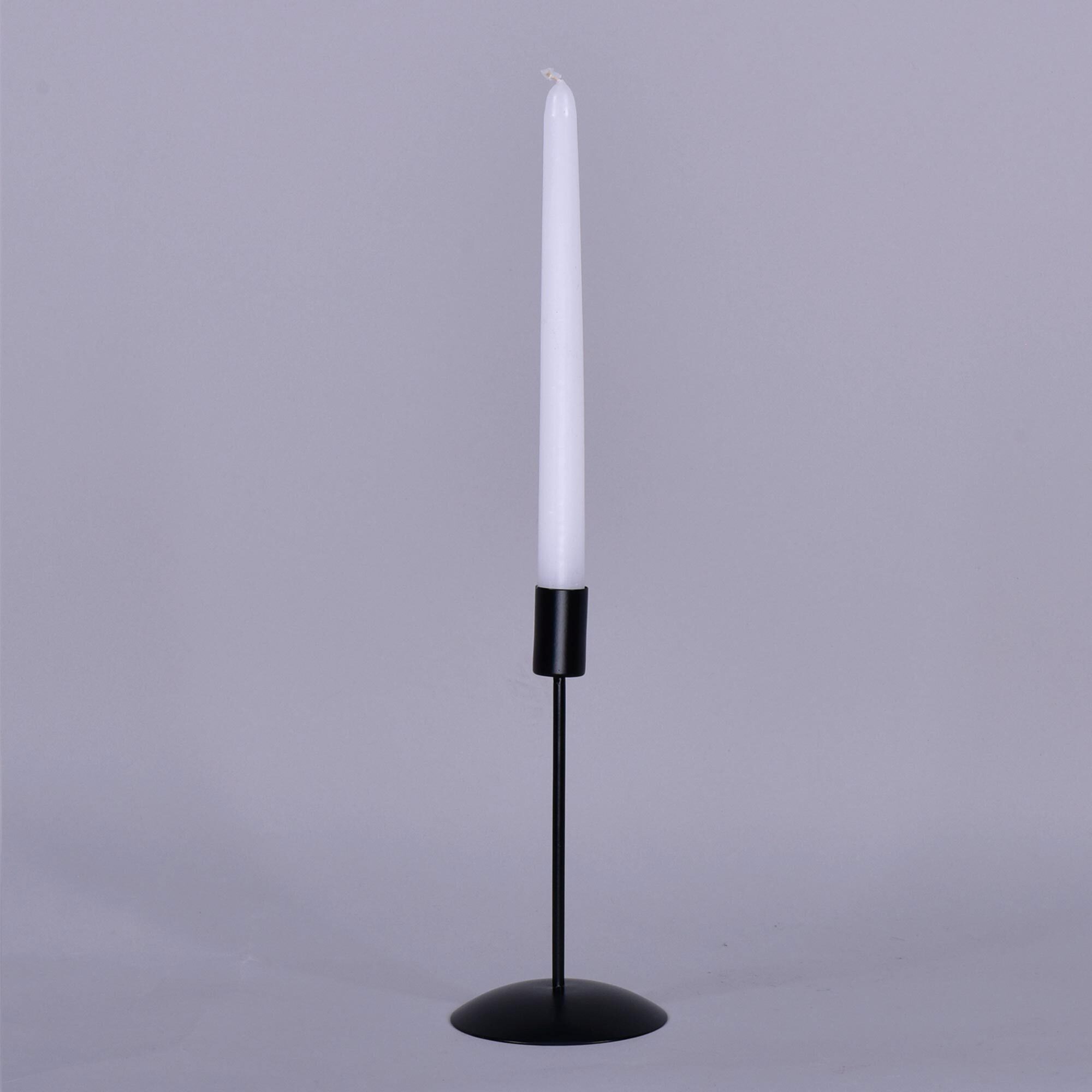 87691193 Подсвечник Луч 18 см цвет черный STLM-0075079 Santreyd  - Вид №1