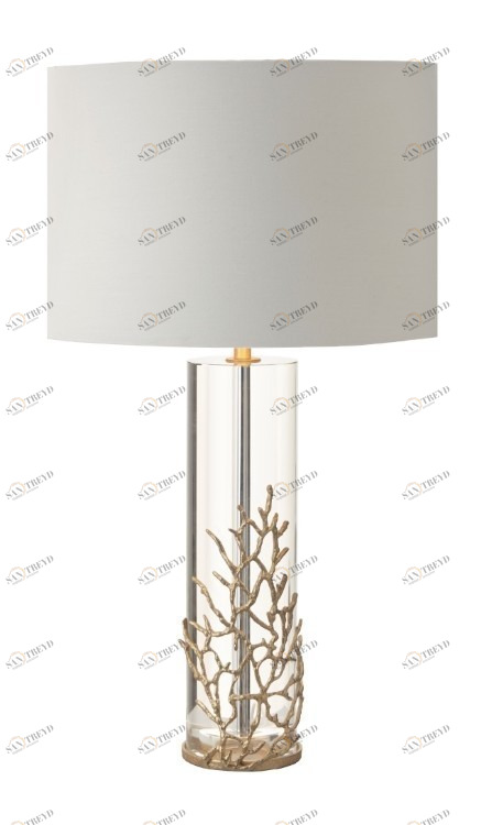 Настольная лампа Harter от RVAstley 50069 RVASTLEY ЭЛИТНЫЕ 062137 Белый;прозрачный 