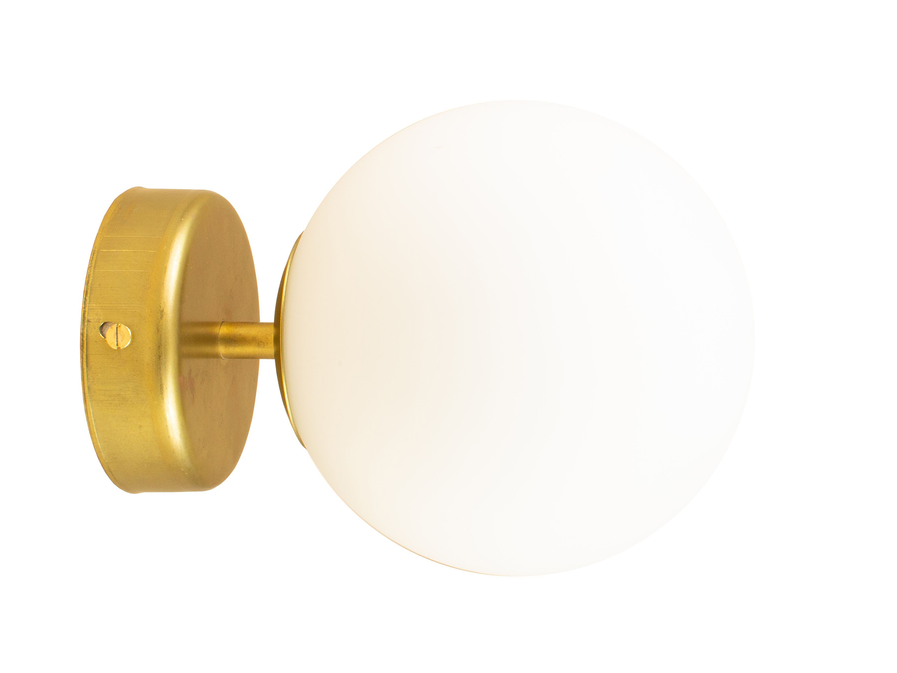 Латунный светодиодный настенный светильник Renzo Serafini сфера ARCH-00034330 - Вид №3