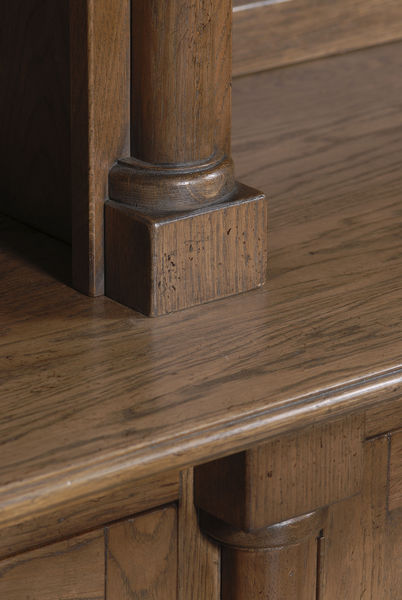 HB410 Книжный шкаф с колоннами ijlbrown  - Вид №4