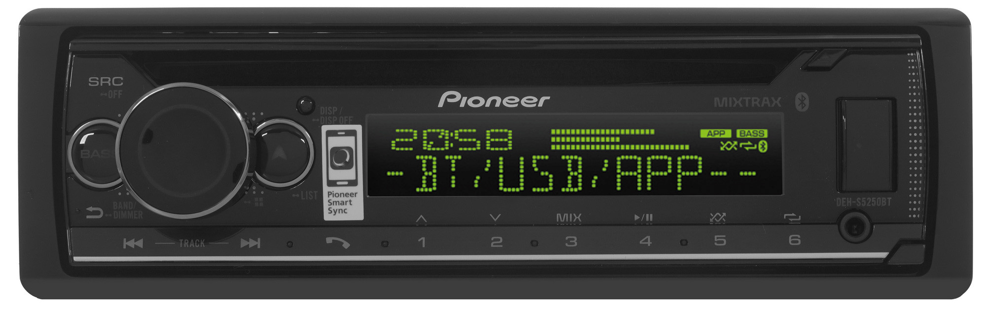 5088300 Автопроигрыватель Pioneer DEH-S5250BT STDN-0106974