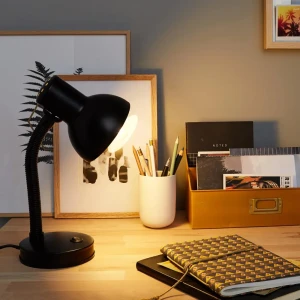 Настольная лампа Inspire Buro E27x40 Вт цвет чёрный 81956469 STLM-2073395
