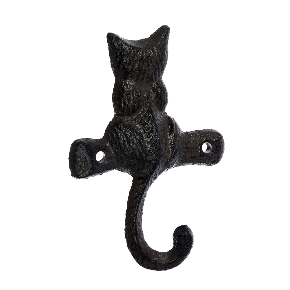 Крючок настенный черный 10 см "Котенок" BLUMEN HAUS ЖИВОТНЫЕ 00-3971614 Черный - Вид №2
