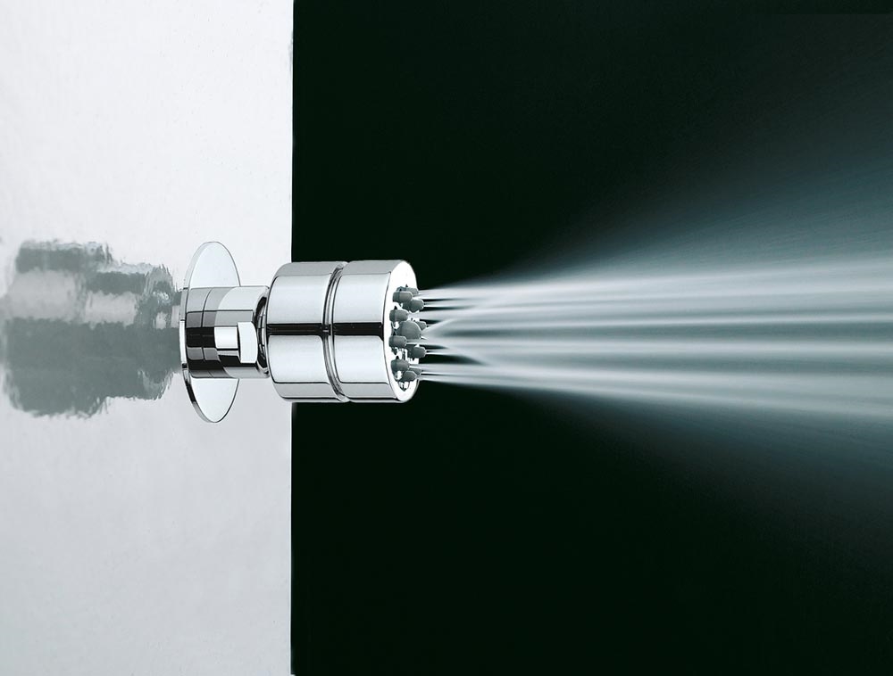 I00137 Потолочный & настенный душ Tondo-Gom Ø 34 mm BOSSINI  - Вид №1