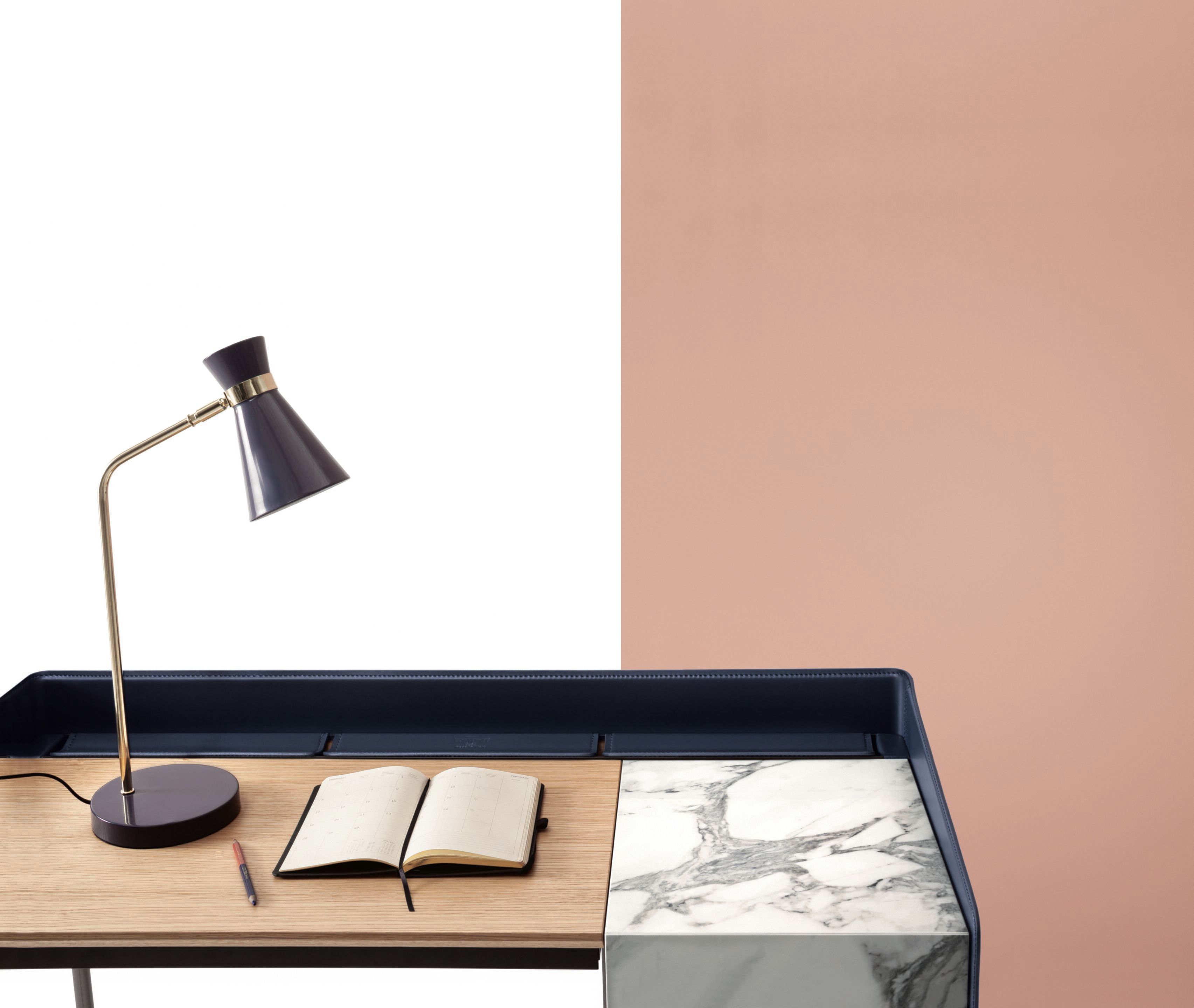 Стальной письменный стол Bontempi Casa SECRET ARCH-00010035 - Вид №1