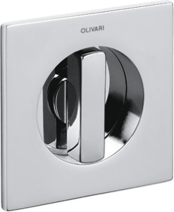 D127_CR Ручка для раздвижной двери GIOTTO Q D127 OLIVARI