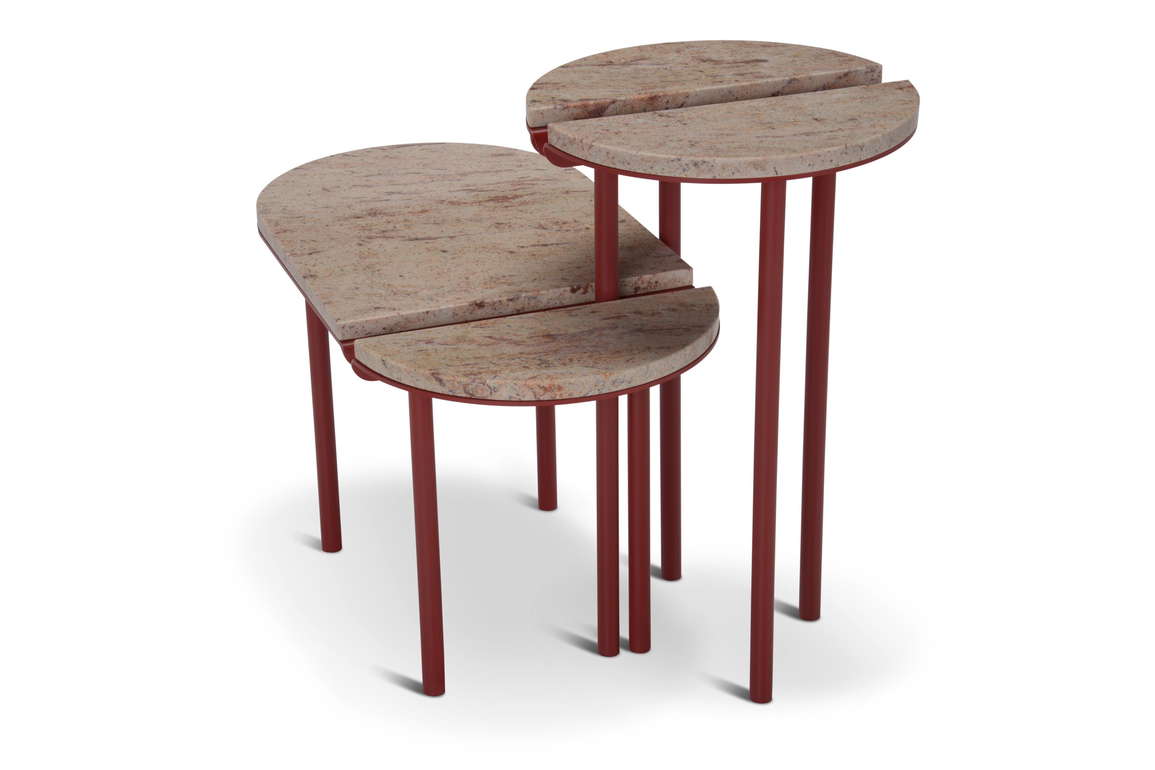 Овальный мраморный журнальный столик Shivakashi Adrenalina Orit ARCH-00127250 - Вид №2