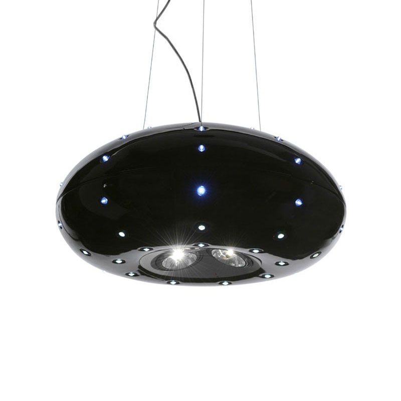 Светильник подвесной 34х75 см черный Riccio D72A0302 FABBIAN ДИЗАЙНЕРСКИЕ 00-3882247 Черный  - Вид №1