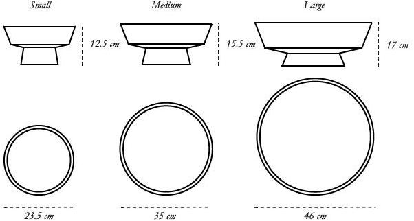 Ваза для фруктов в мдф Vanilla noir Santreyd sun-id-1365326 - Вид №5