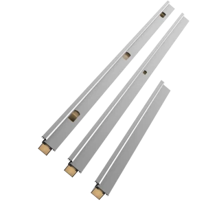 Дверная коробка Invisible 2500x65x35 мм правая цвет хром (2.5 шт.) 89461447 STLM-2058646