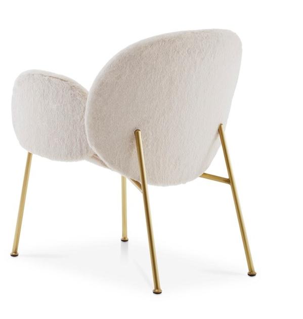 Saba Italia Кресло со съемным чехлом из ткани с подлокотниками Ola sun-id-1428376 - Вид №2