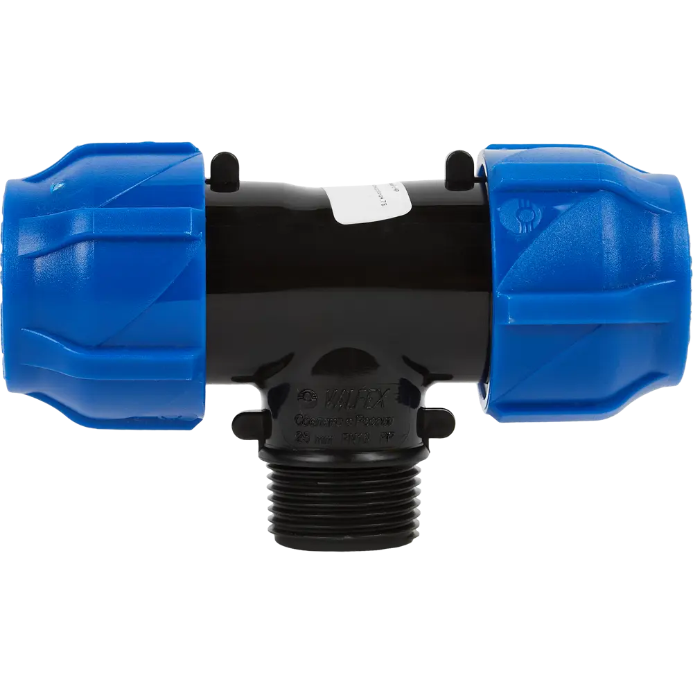 Тройник комбинированный ПНД Valfex 25x3/4"x25 мм НР 1210022503425 STLM-2173955 - Вид №1