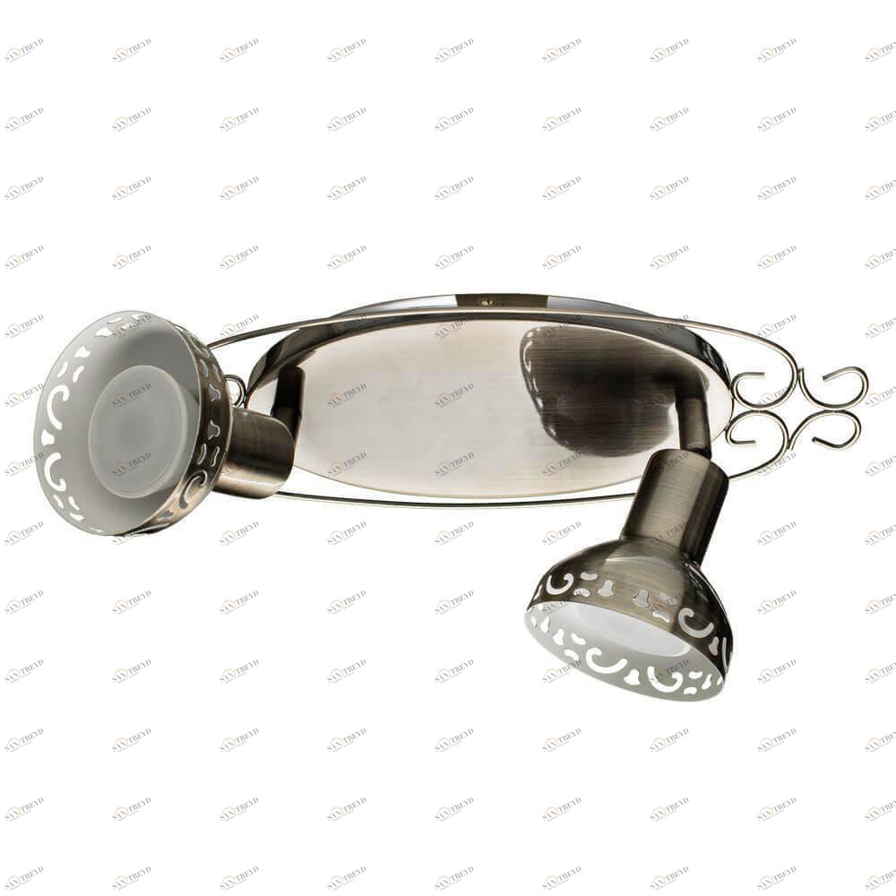 Спот настенный галогеновый на 2 лампы белый Focus A5219AP-2AB ARTE LAMP FOCUS BRONZE 00-3926210 Белый 