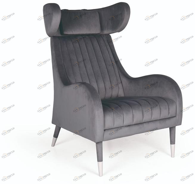 Fenabel Кресло из ткани с подголовником Tula Mp.1563+xb.2109