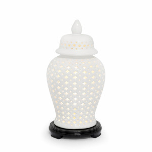 500137,1 ABHIKA СВЕТИЛЬНИК MING CROSS WHITE