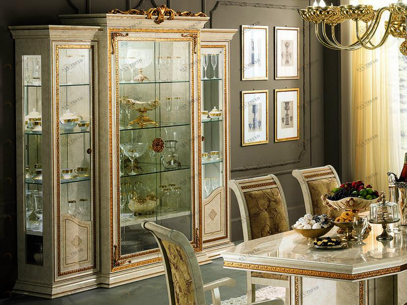 Arredoclassic Деревянная витрина в классическом стиле Leonardo sun-id-1461954