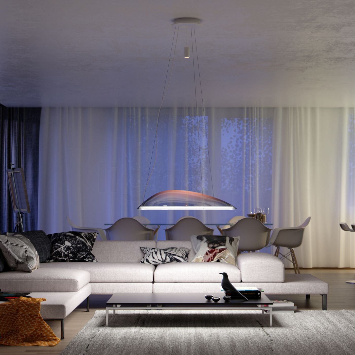 Люстра подвесная Artemide AMELUNA RGB 1402010A 111628 - Вид №5