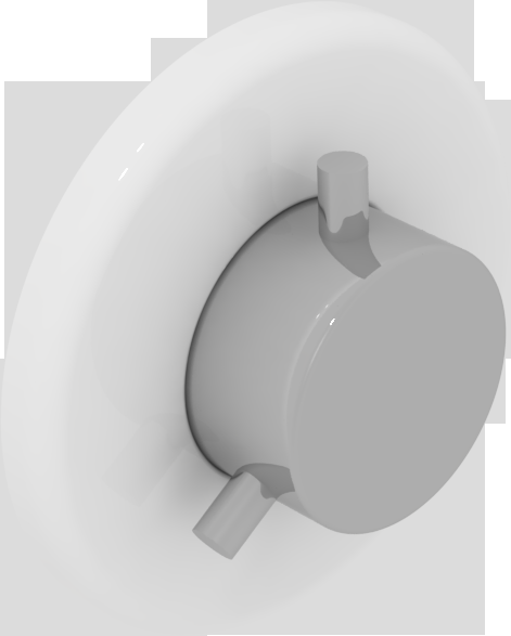 DEVCE2V0 Переключатель для душа/ванны 2 потока GSG CERAMIC TOUCH