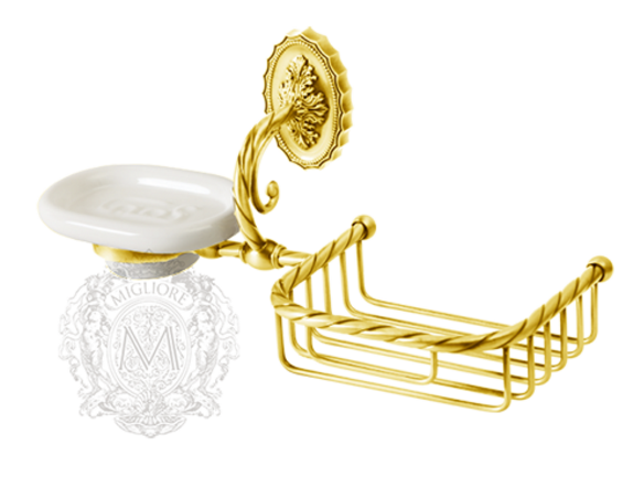 ML.EDR-60.326.DO Корзина с мыльницей Migliore Edera