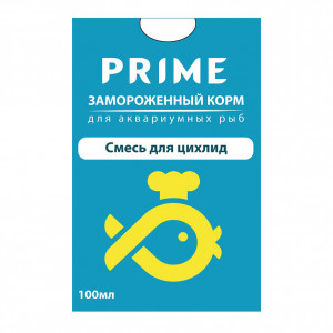 ПР0044922 Корм для рыб Смесь для цихлид в блистере 100мл PRIME