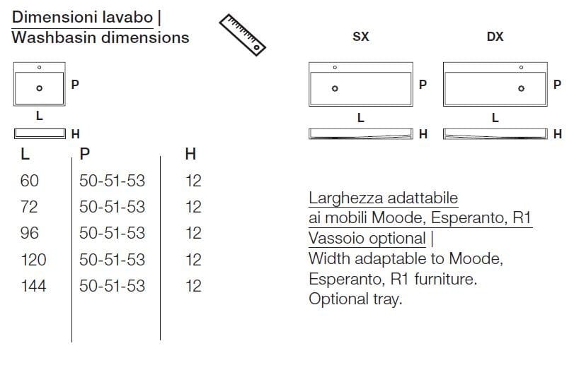 Мраморная раковина на столешнице / подвесе Rexa R1 ARCH-00059734 - Вид №3