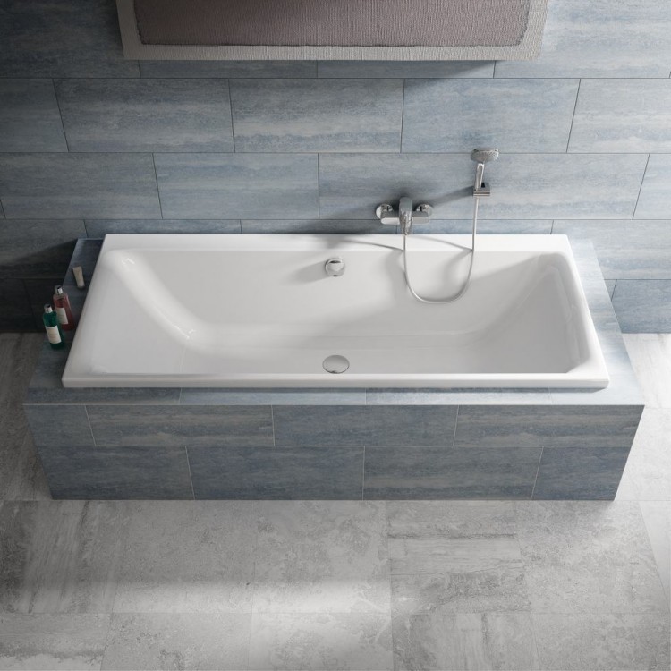 E106701 Встраиваемая акриловая прямоугольная ванна 180х80 см Ideal Standard CONNECT AIR - Вид №3