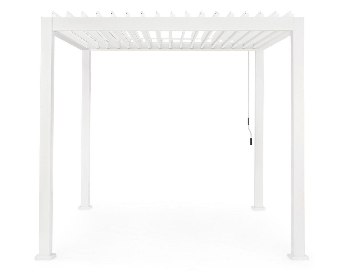 Самонесущая пергола из алюминия с поворотными пластинами BIZZOTTO OCEAN ARCH-00042235 - Вид №86