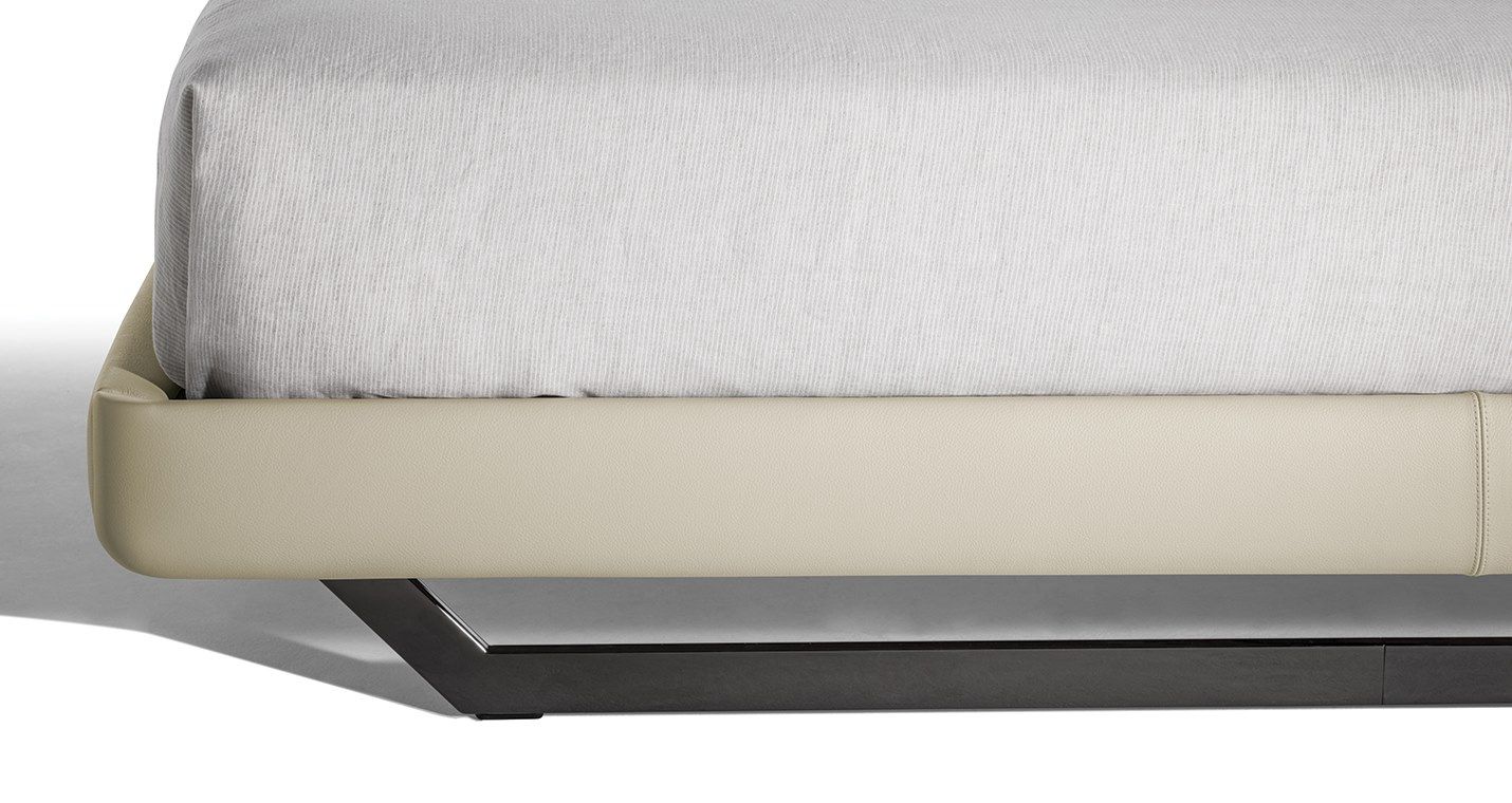 Кожаная кровать с мягким изголовьем Poltrona Frau ночь-кровати ARCH-00056155 - Вид №9