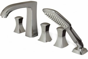 Смеситель врезной для ванны на пять отверстий WHIRLPOOL F578112C bravat