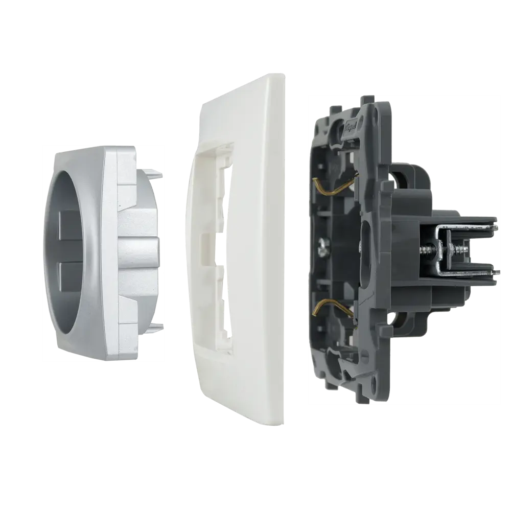 Розетка Legrand Etika с заземлением в алюминиевом корпусе 82496554 STLM-0028727 - Вид №6