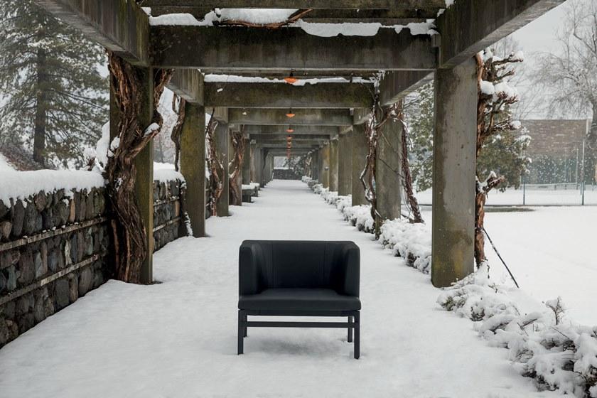 Luxy Кожаное кресло с подлокотниками Ponte sun-id-1377541 - Вид №3