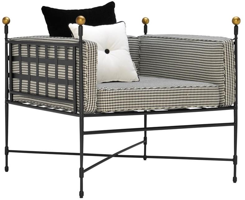 JANUS et Cie Кресло из нержавеющей стали с подлокотниками Amalfi sun-id-1436313 - Вид №6