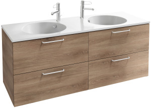 EB2526-R6-E52 Тумба под столешницу 140 см, 4 ящика, белая ручка JACOB DELAFON ODÉON RIVE GAUCHE