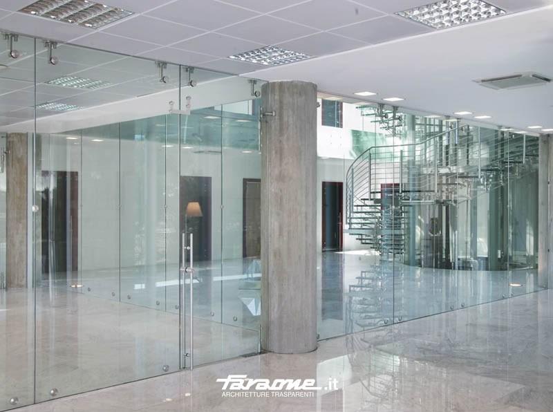 FARAONE Стеклянная передвижная стена Vetrodivide sun-id-1463558 - Вид №1