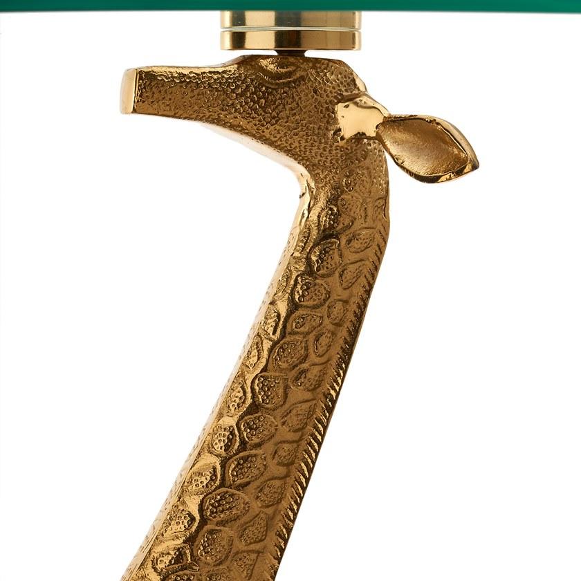 Pols Potten Круглый алюминиевый журнальный столик  300-010-025  - Вид №3