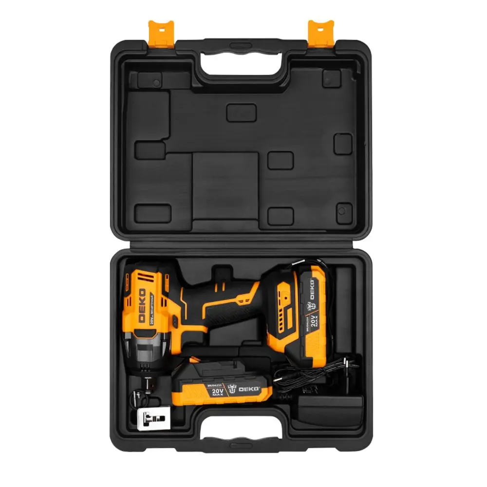 Аккумуляторный гайковерт DEKO DKIS20 с двумя батареями 3.0Ач 88877291 STLM-0842573 - Вид №4