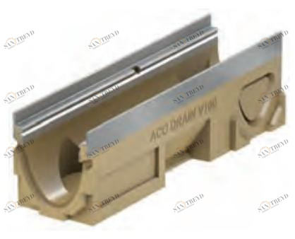 ACO PASSAVANT Канал дренажный из полимербетона Aco drain ® multiline sun-id-1350162